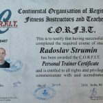 Radi Strumin-sertifikat po fitnes trenyor - corfit